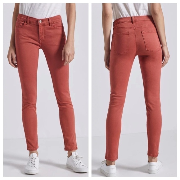 Current Elliott The Original Stiletto Berry Pants - Picture 1 of 7